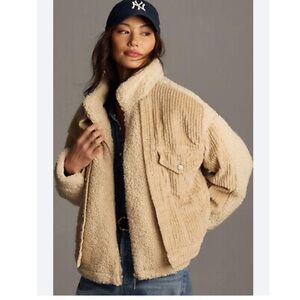 Blank NYC Sherpa Jacket from Anthropologie